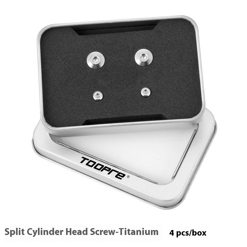TOOPRE Bicycle Oil Disc Cylinder Cover Fixing Screws Titanium Alloy XTR Brake Disc Brake Lever Oil Filling Hole