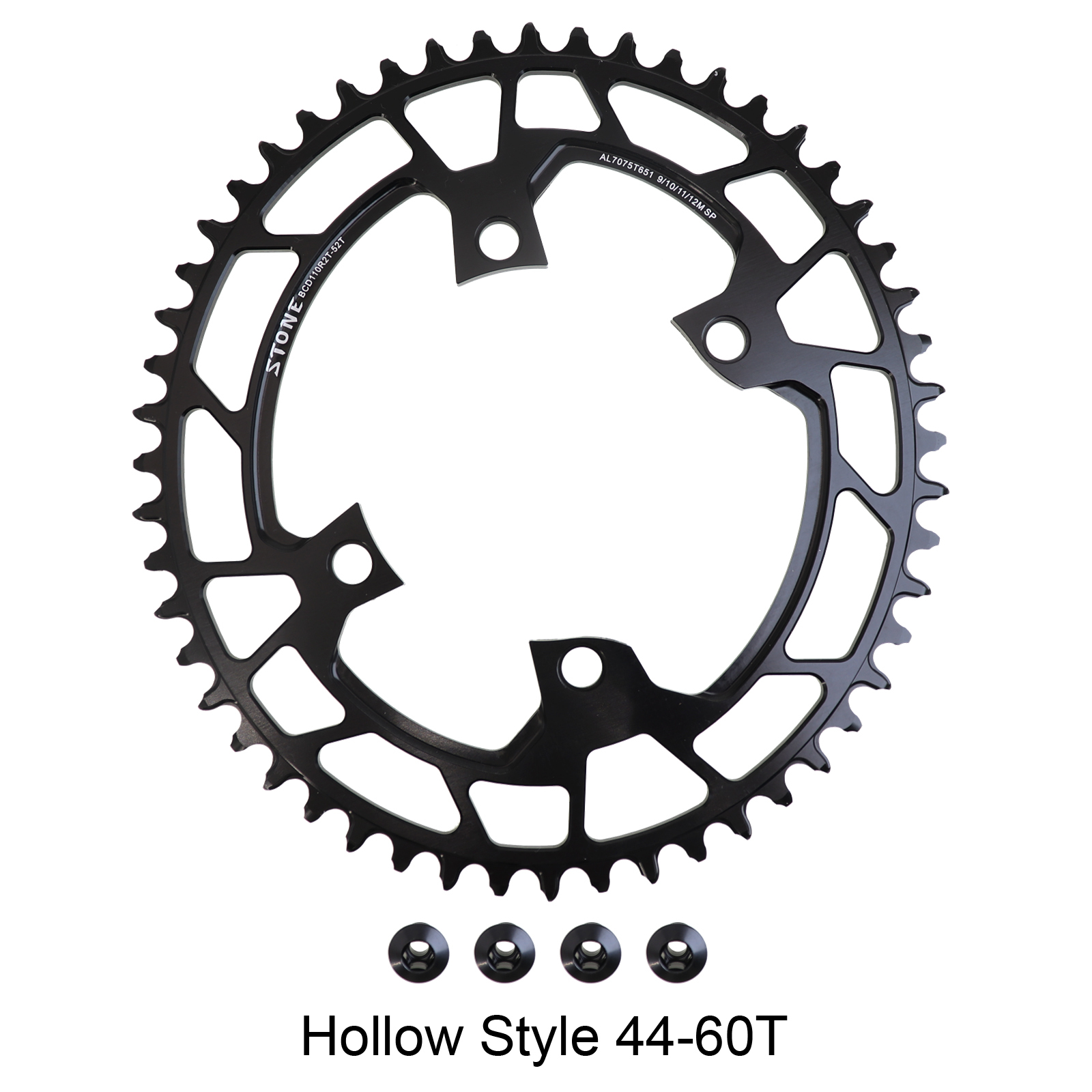 Stone Oval Chainring 110BCD for Shimano 105 R7100 UT R8100 DA R9200 34 40 42T 44 46T 48 50T 54 56 58T 60 Road Bike 12s