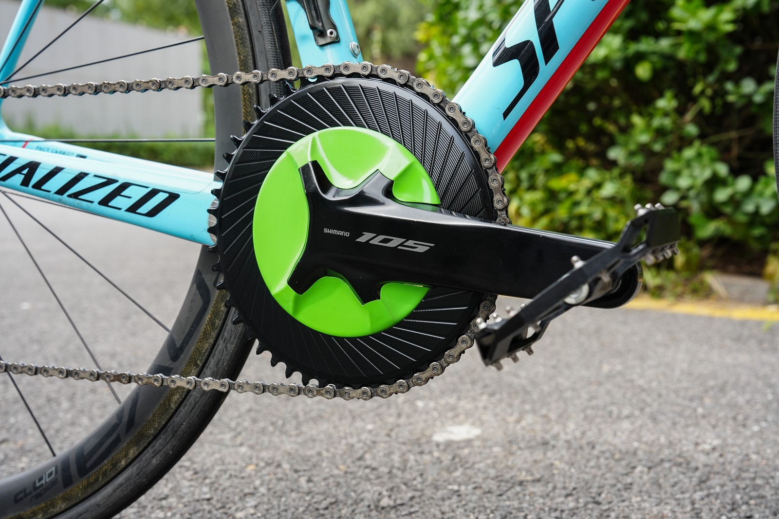 STONE road bike crank Cover aerodynamics for shimano R7100 Crankset Full Aero Cover