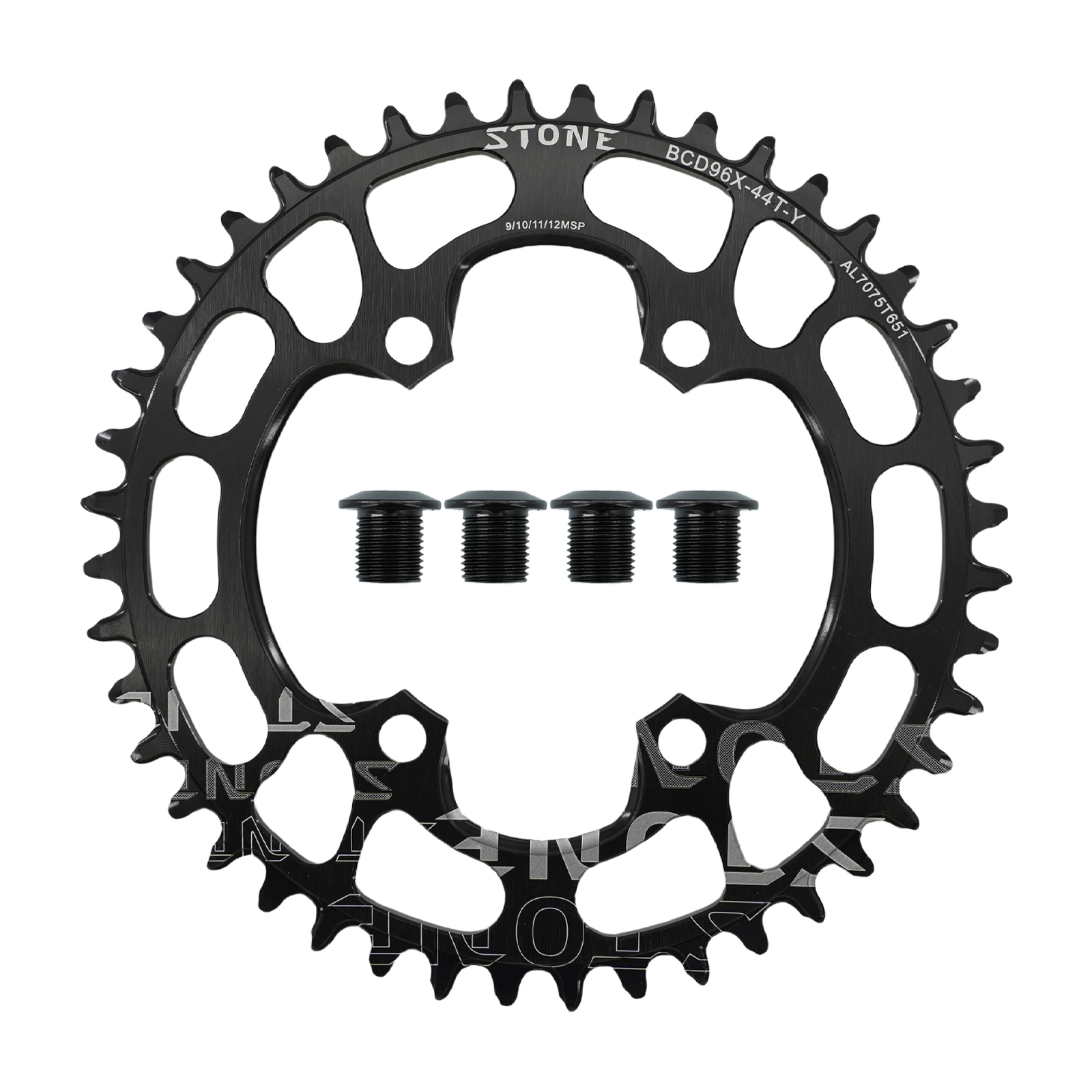 Stone Bike Chainring 96BCD Round Oval for Deore M7000 M8000 M9000 M9020 M5100 MTB Bike Chain Wheel 30t 34 36 38 40 42 44 46T 48T 96bcd 12 Speed