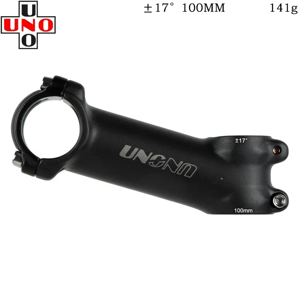 UNO Stem Bike Ultralight 7 17 35 Degree Road Stem Fork 28.6x31.8mm 60/70/80/90/100/110/120/130mm Mountain MTB Bicycle Kalloy
