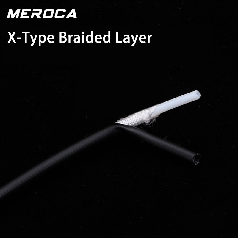 MEROCA Mountain Bike Brake Oil Hose Extended 5mm Hydraulic Disc Brake Oil Hose Five-Line Set