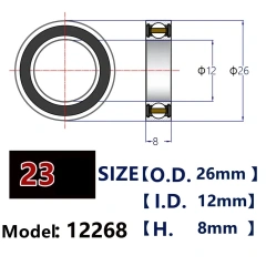 neco-hub bearing-12268