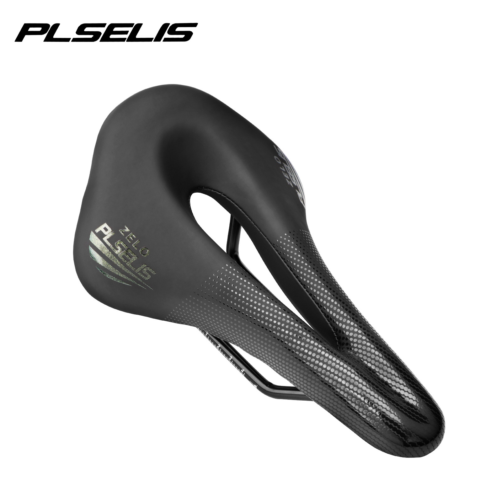 PLSELIS Bicycle Saddle Hollow Soft Seat for MTB Road Bike Folding Bike PU Foam Cushion Ergonomic Comfort Design
