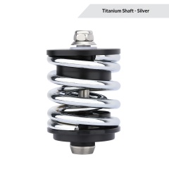 Spring Silver Titanium Axle