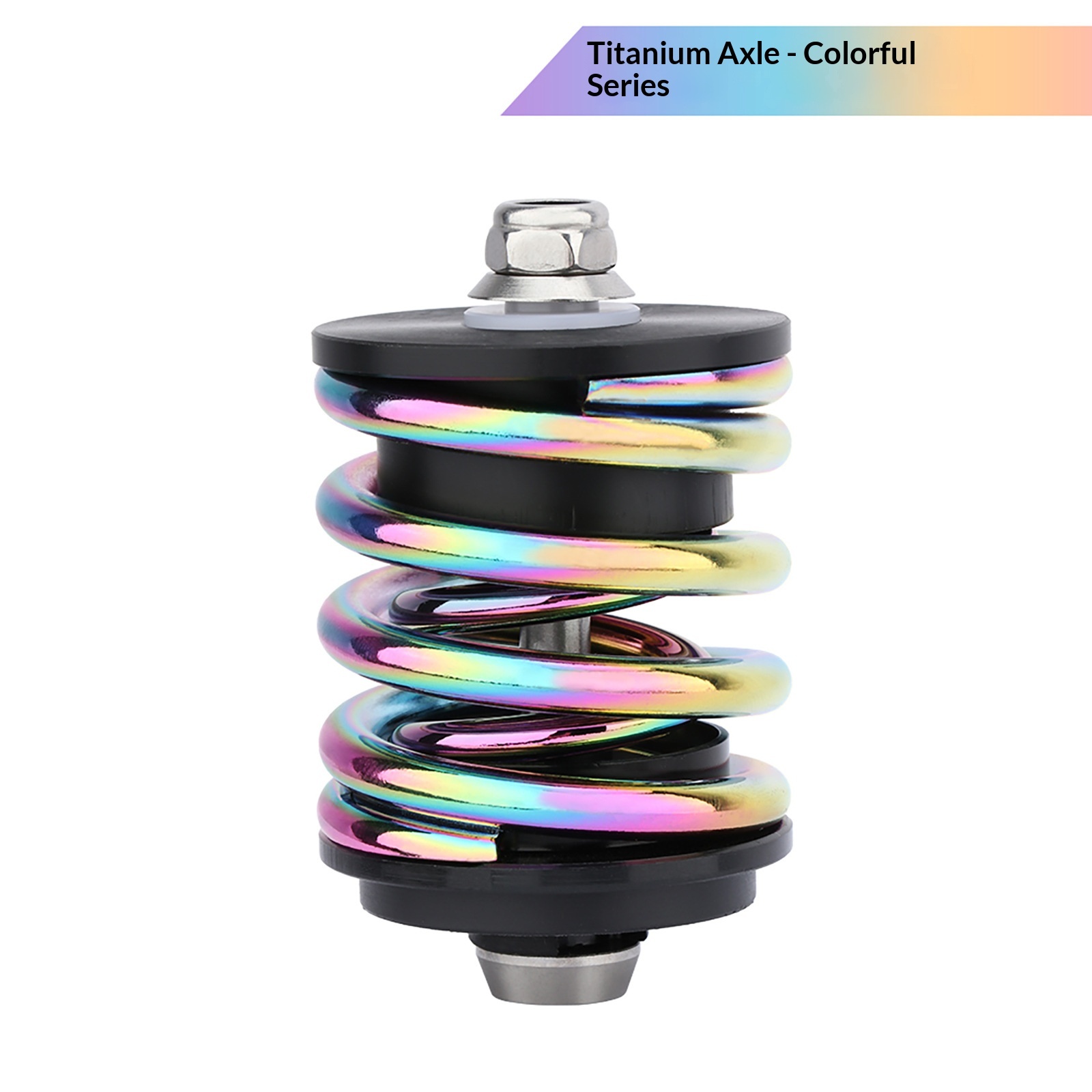 Brompton Compatible Metal Rear Shock Absorber “xiaobu”, Spring/Wave Style, Steel or Titanium Axle