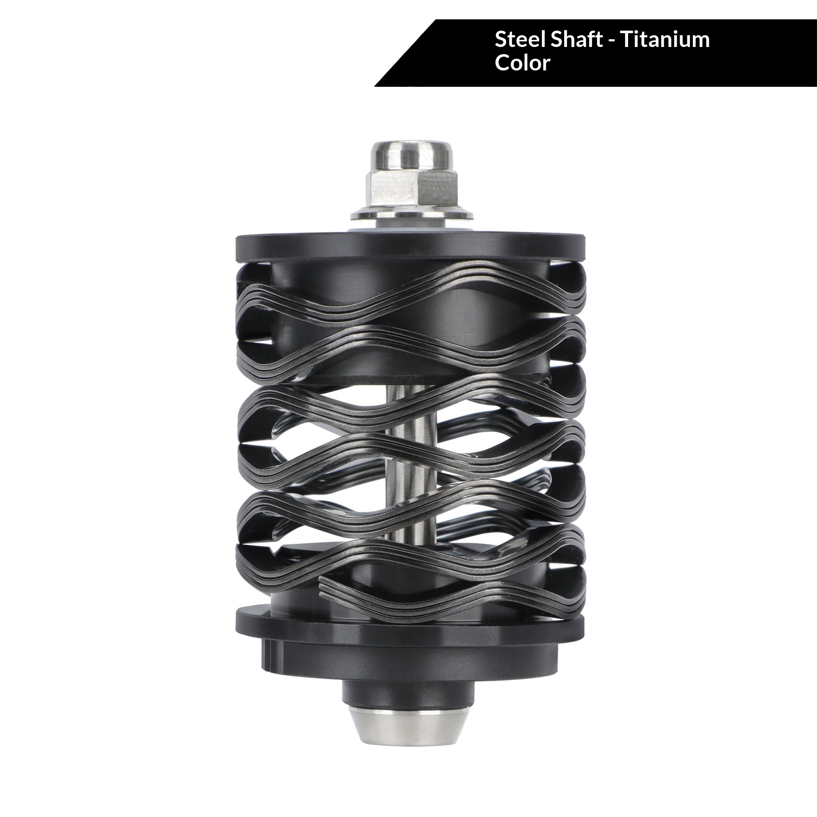 Meroca Metal Rear Shock Absorber compatible with Brompton “xiaobu”, Spring/Wave Style, Steel or Titanium Axle rear shocks