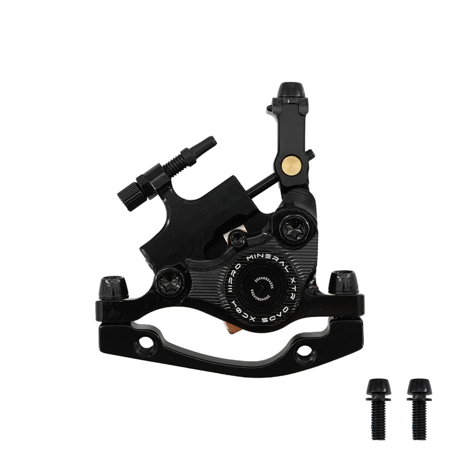 IIIPRO XC04 Dual Piston MTB Disc Brake Caliper Cable Pull Hydraulic IS PM Mount Front Rear Mountain Bike Brake