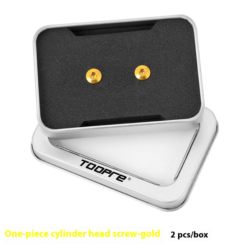 TOOPRE Bicycle Oil Disc Cylinder Cover Fixing Screws Titanium Alloy XTR Brake Disc Brake Lever Oil Filling Hole