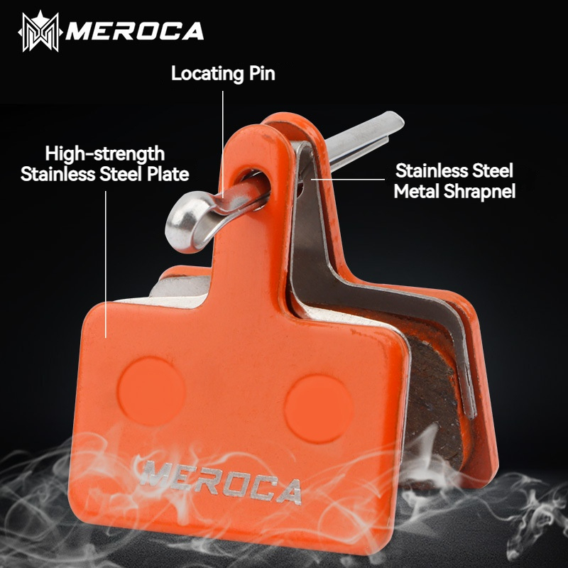 Meroca BIke Resin Brake Pads MTB For Shimano M375 M445 Mt200 BB5 BB7 Mountain Road Bike Hydraulic Disc Brake Pads