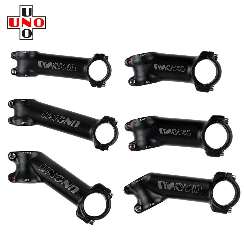 UNO Stem Bike Ultralight 7 17 35 Degree Road Stem Fork 28.6x31.8mm 60/70/80/90/100/110/120/130mm Mountain MTB Bicycle Kalloy