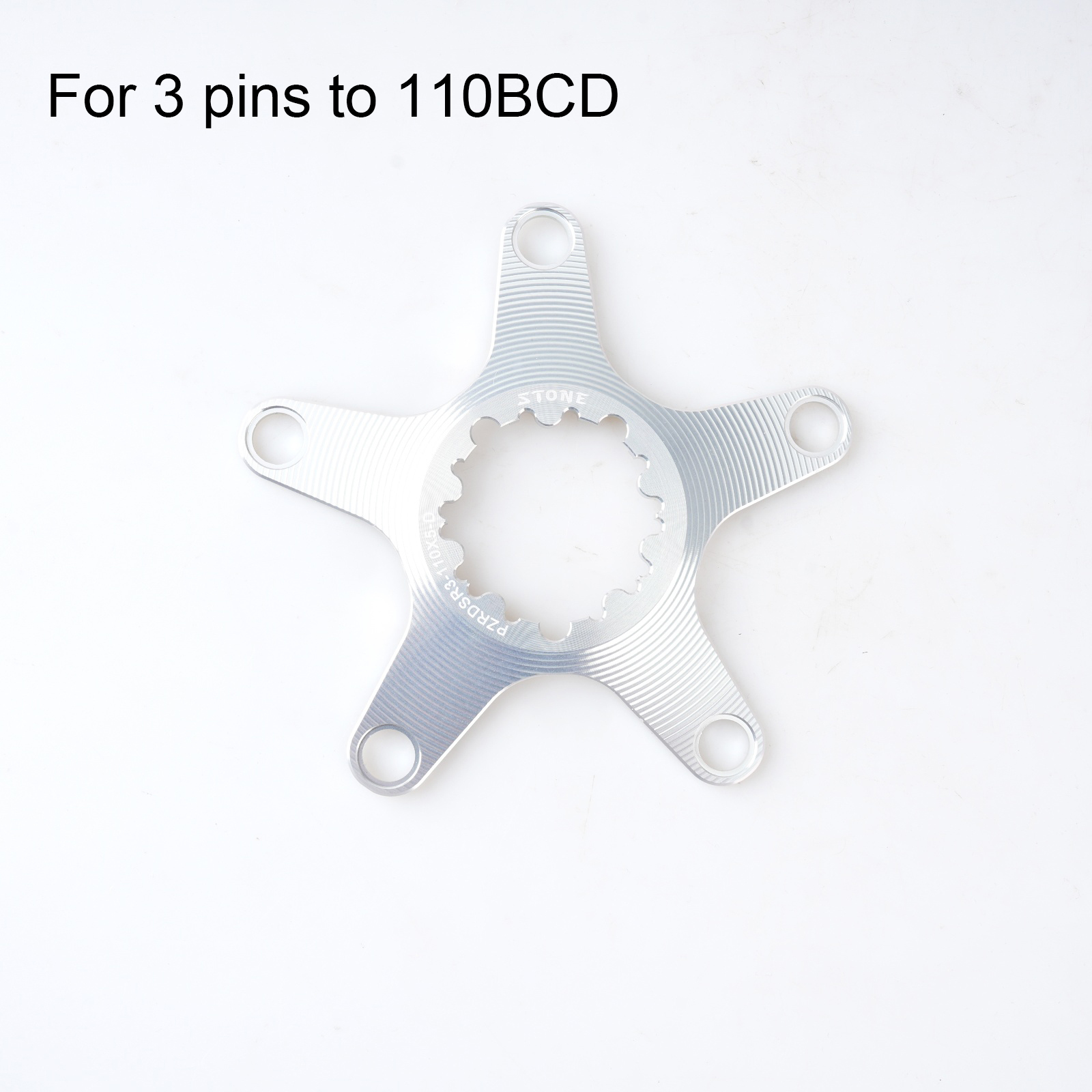 STONE bike chainring spider  1x speed 110bcd for crankset 3 pins 8 pins EC90 XXE GP3 kapic aldhu vegast for sram for rotor for easton direct mount axs flattop FORCE RED single speed AXS Flattop T-type 8 bolts pins 7mm offset