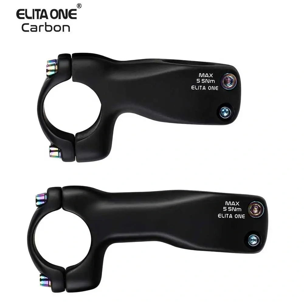 elitaone MTB Carbon Stem 60-120mm Road Bike Stems 6 Degree 31.8mm Suitable For Carbon Fiber Handlebars