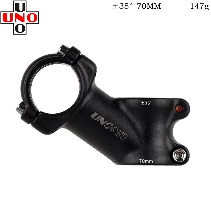 UNO Stem Bike Ultralight 7 17 35 Degree Road Stem Fork 28.6x31.8mm 60/70/80/90/100/110/120/130mm Mountain MTB Bicycle Kalloy
