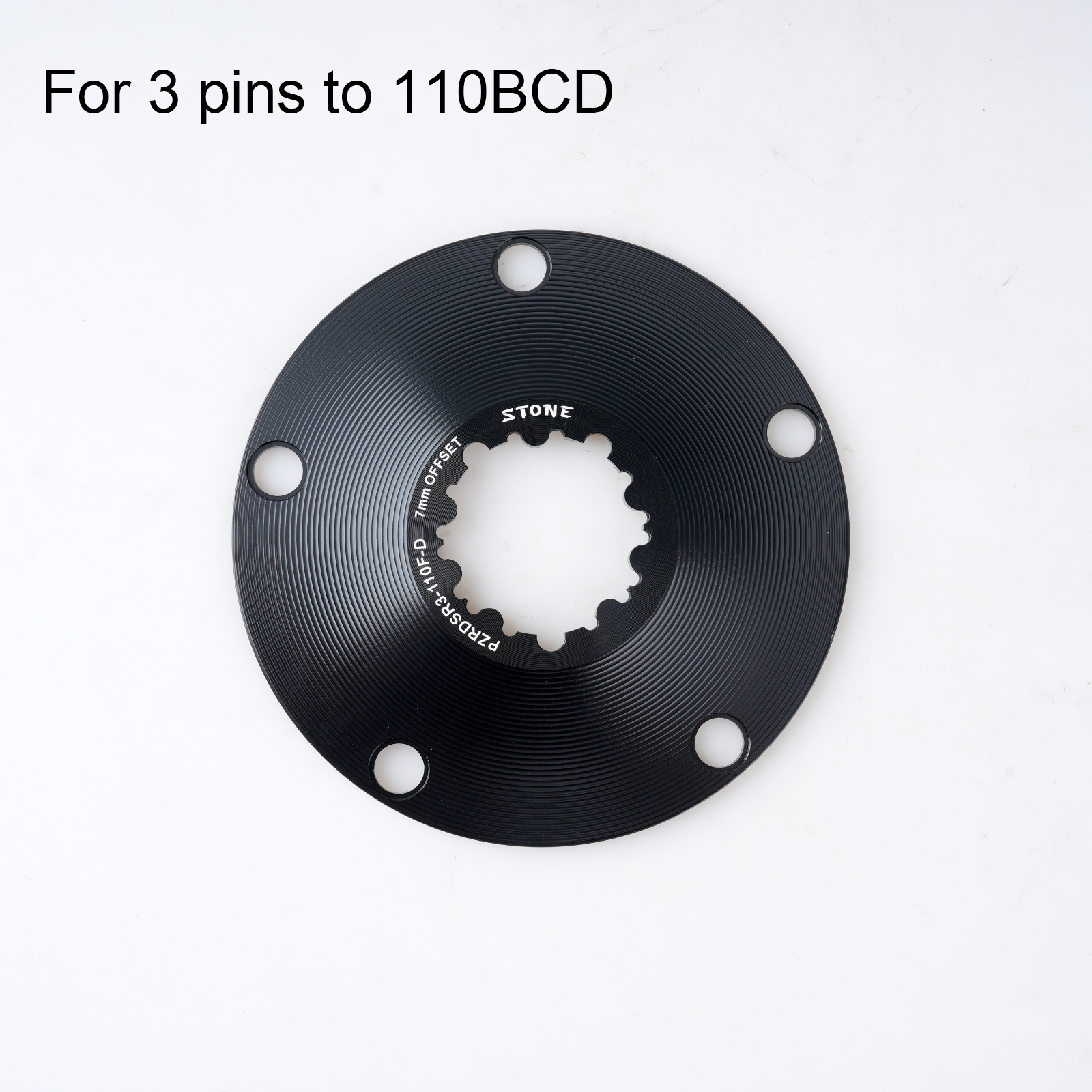 STONE bike chainring spider  1x speed 110bcd for crankset 3 pins 8 pins EC90 XXE GP3 kapic aldhu vegast for sram for rotor for easton direct mount axs flattop FORCE RED single speed AXS Flattop T-type 8 bolts pins 7mm offset