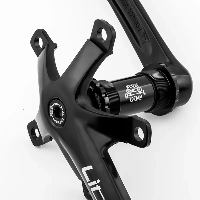 MUQZI Titanium Alloy Bottom Bracket BB68 103 107 110 113 119 122mm Ceramics Square Taper Bottom Bracket 68mm
