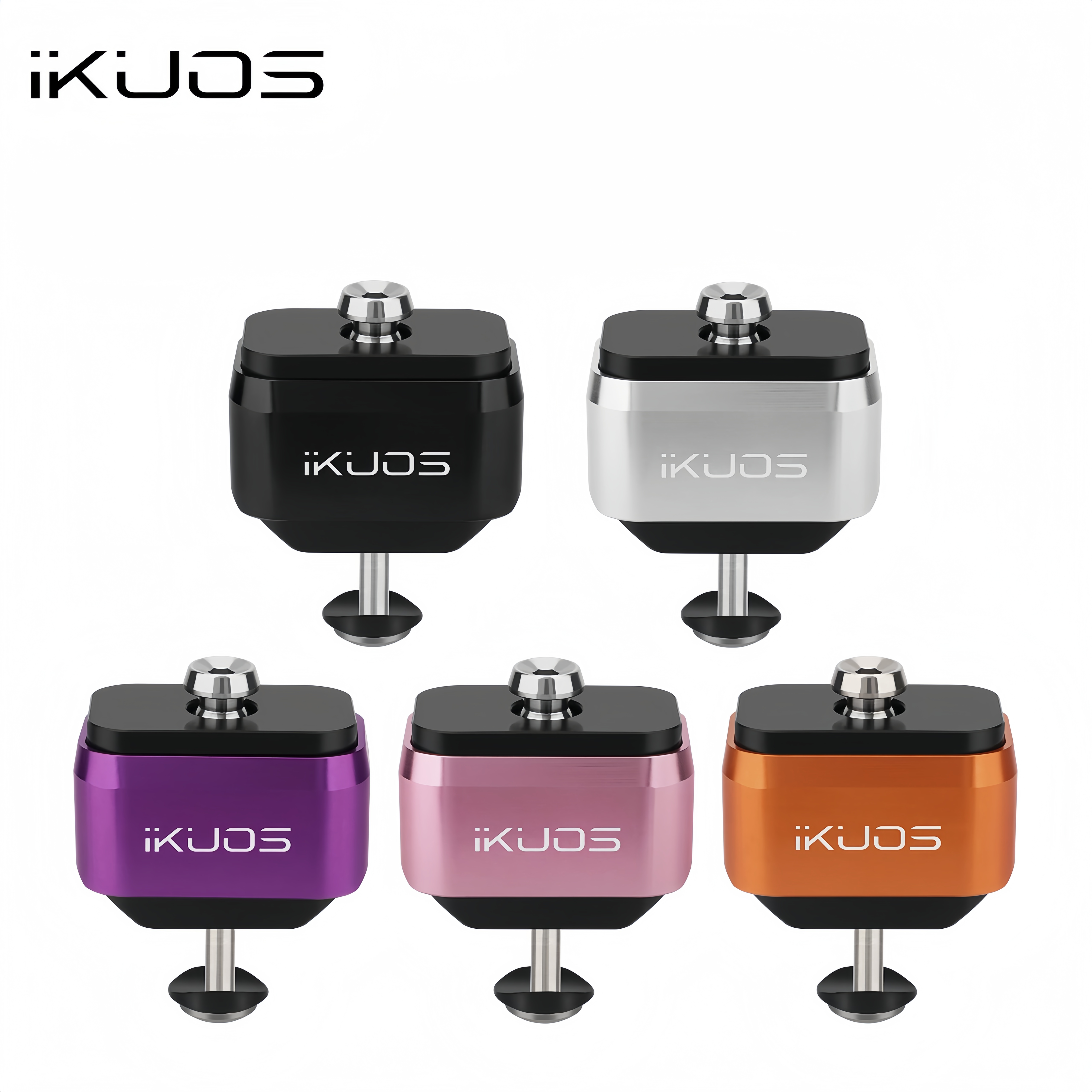 IKUOS-P-SA01 Folding Bike Rear Suspension Damper with Titanium Axle for Pline/Tline/Cline 12-Speed, CNC Machined