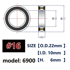 neco-hub bearing-6900