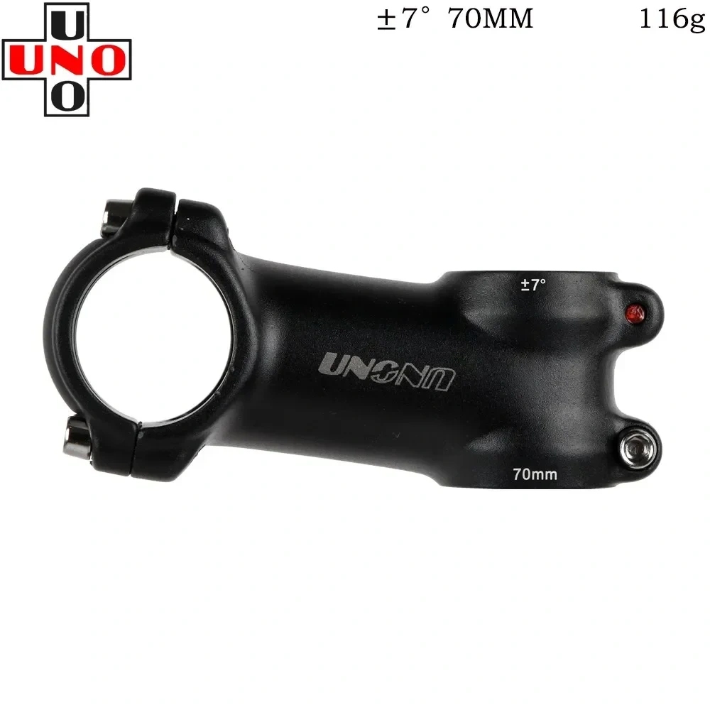 UNO Stem Bike Ultralight 7 17 35 Degree Road Stem Fork 28.6x31.8mm 60/70/80/90/100/110/120/130mm Mountain MTB Bicycle Kalloy
