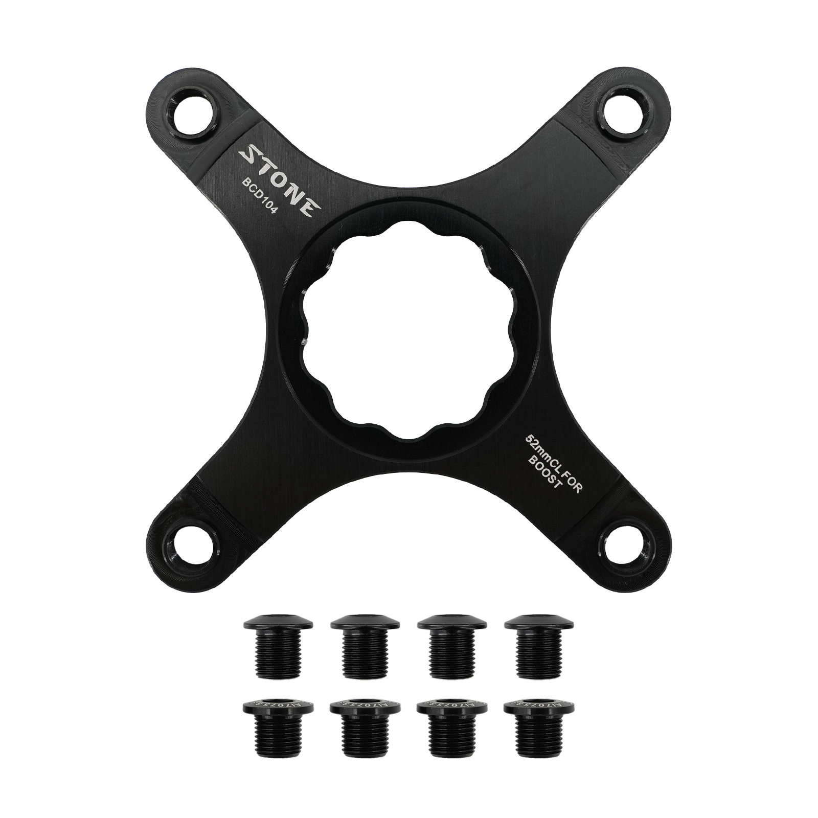 Stone chainring Spider for THM M3 to 104BCD Adapter Converter Single Speed 104bcd Narrow and Wide Tooth MTB Crank Bike Parts