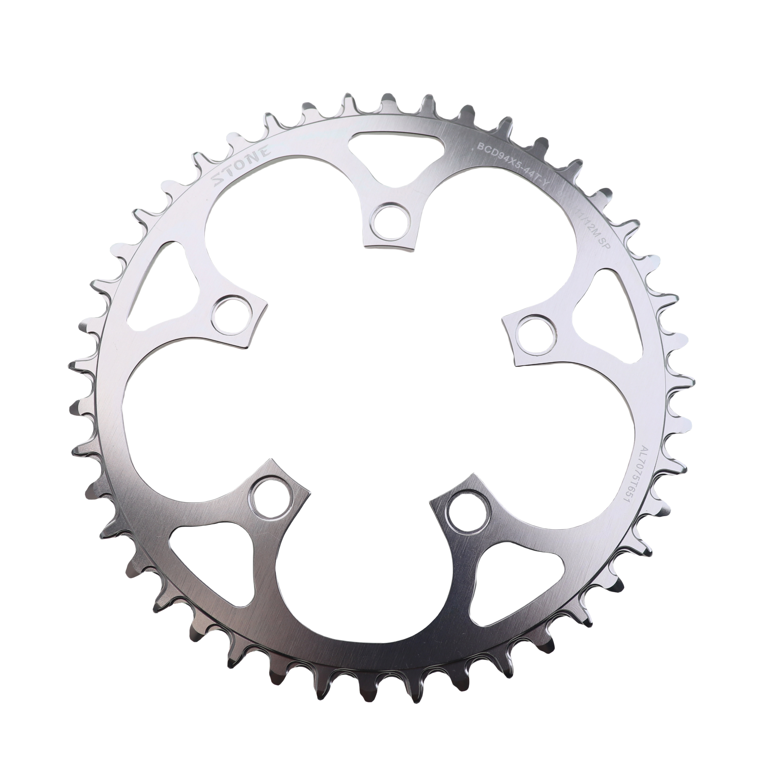 Stone 94BCD Round Chainring 5 Arm Crank 32T 34T 36T 38T 40T 46T Cycling Bike Chainwheel for 94 Bcd 5 Bolts Crank