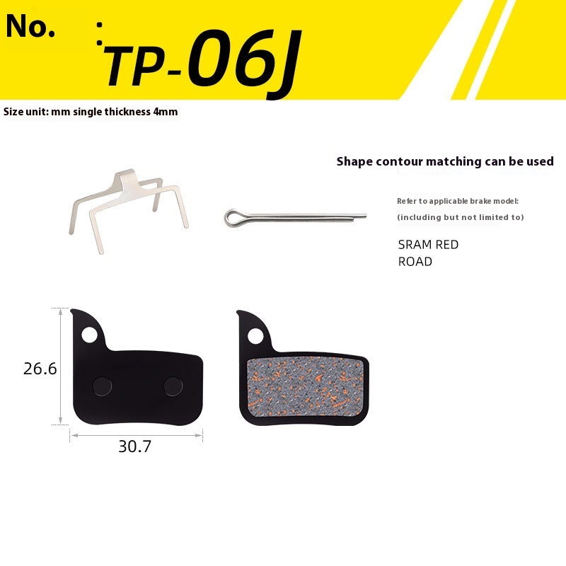 TOOPRE MTB Bicycle Hydraulic Disc Brake Pads For b01s for Shimano for SRAM for AVID HAYES for Magura ZOOM Cycling Bike