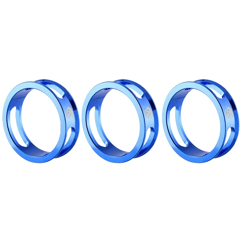 MUQZI Fork Washer 10mm CNC Bike Headset Spacer For 1-1/8 inch 28.6mm MTB BMX Road Bicycle Fork Washer