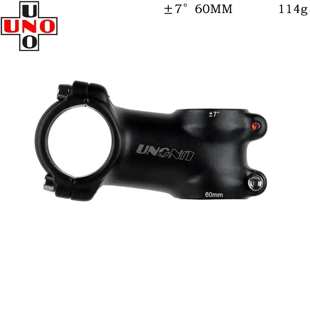UNO Stem Bike Ultralight 7 17 35 Degree Road Stem Fork 28.6x31.8mm 60/70/80/90/100/110/120/130mm Mountain MTB Bicycle Kalloy