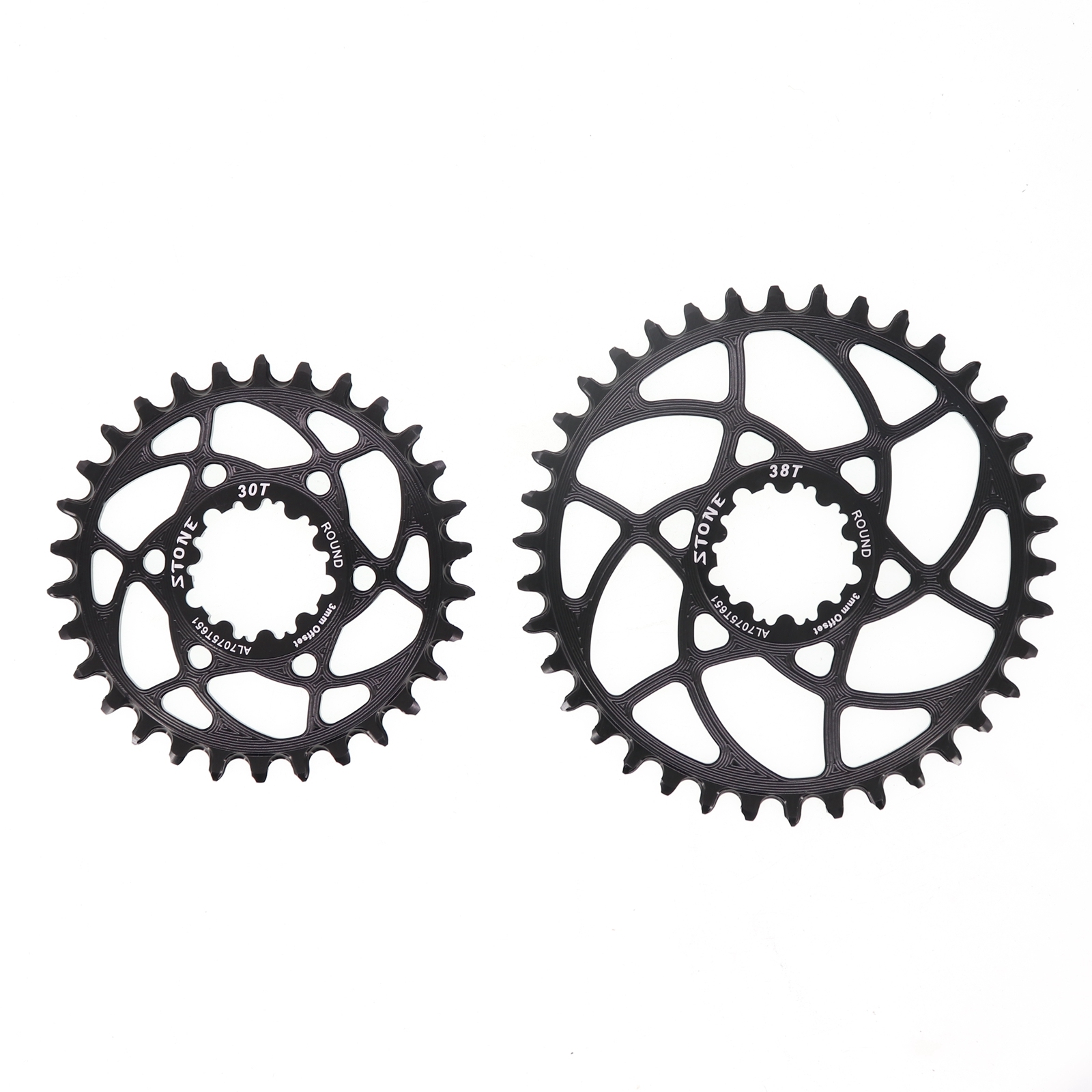 Stone GXP  Bike Chainring 3mm Offset Direct Mount Round for Sram Boost 148 X9 X0 XX1 X01 28t 30t 32 34t 36 38 40T Chainwheel