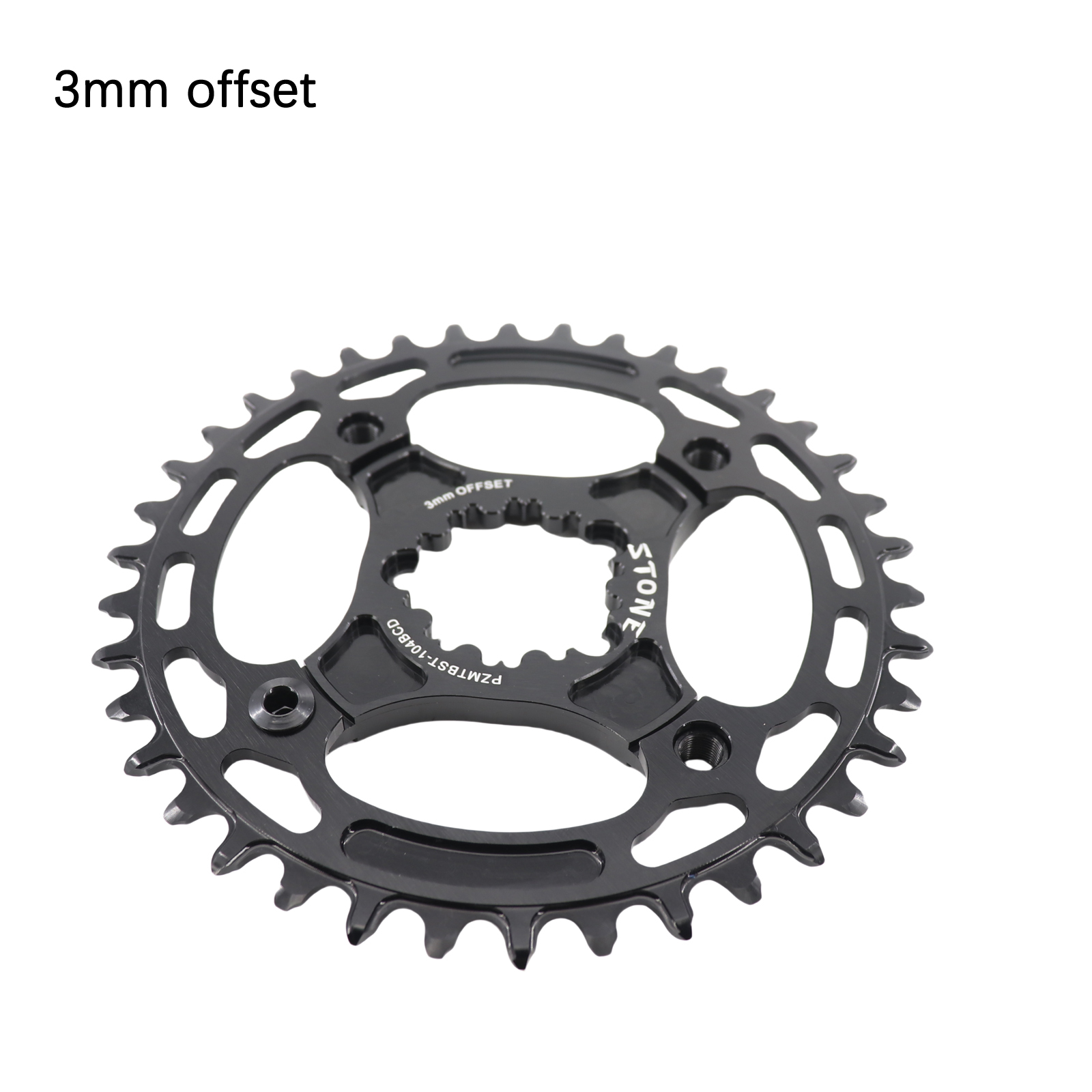 STONE bike chainring spider adapter 104bcd 0mm 3mm 5mm offset convert direct mount for SRAM 3 pins DUB BB30 24 BOOST 148mm X9 XX1 X0 X01 1x Speed