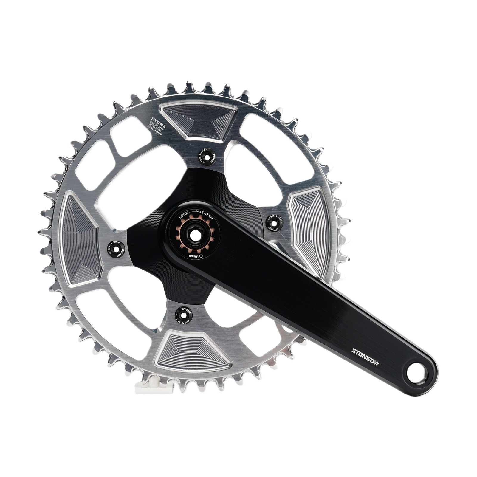 Stone Round Chainring 107BCD for Sram Force AXS 12S Crankset 107 Bcd MTB Road Bike Chainwheel 34 36 40 42 54 56 58 60T AXS Flattop T-type