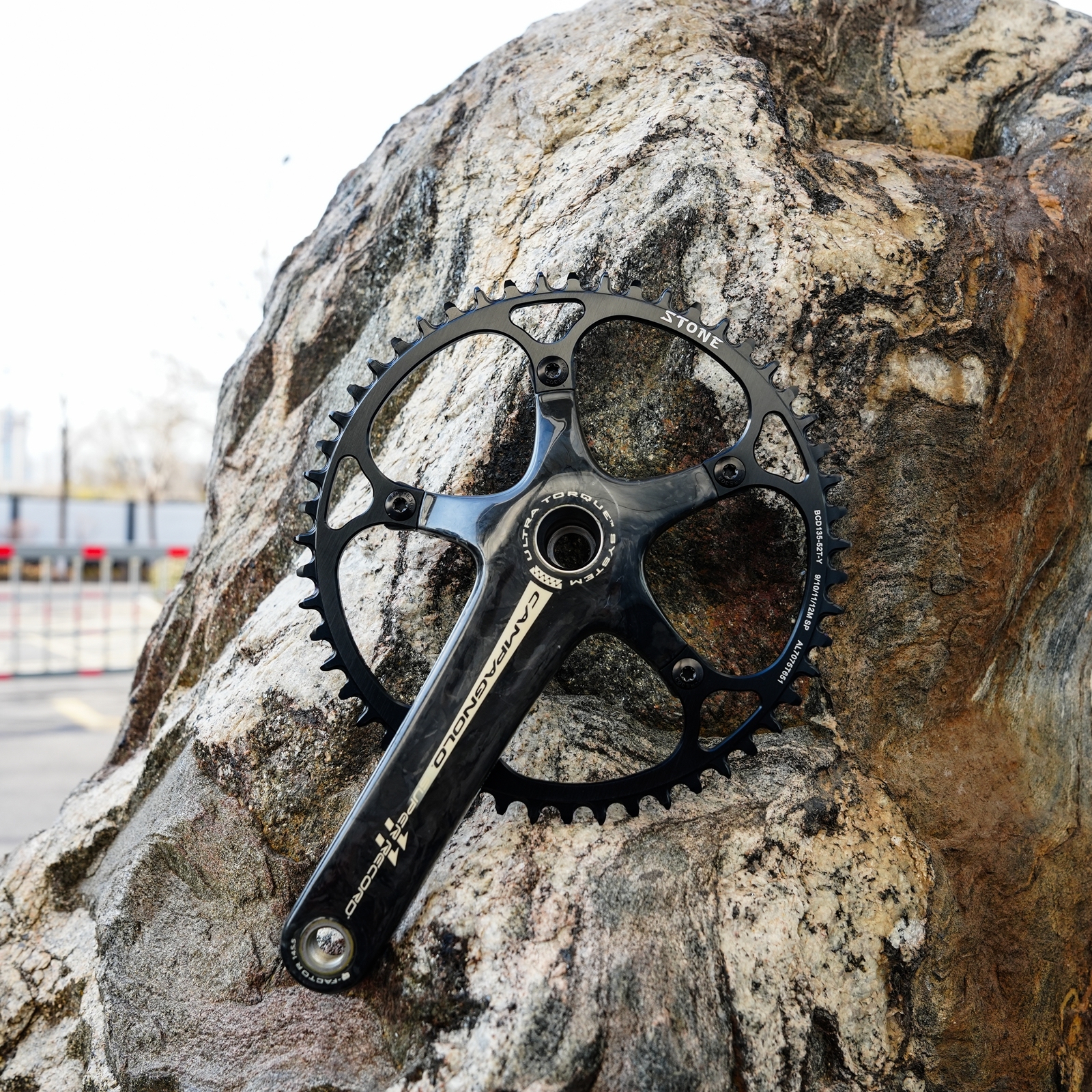 Stone 135BCD Chainring Round Narrow Wide 42 44 46 48 52 54 56T 58 60T tooth Road MTB Bike ChainWheel 9 10 11 12s speed hollow aero