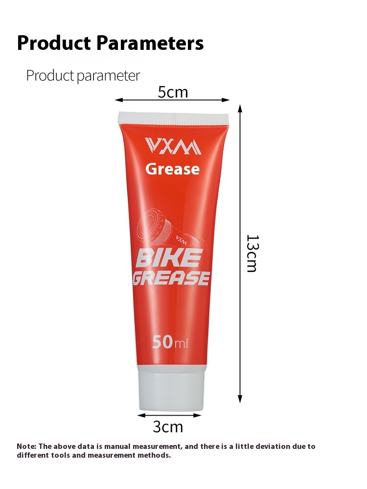 VXM Bicycle Lubricant Mountain Bike Grease Road Bike Hub Bearings and Bottom Bracket Maintenance Lubricant