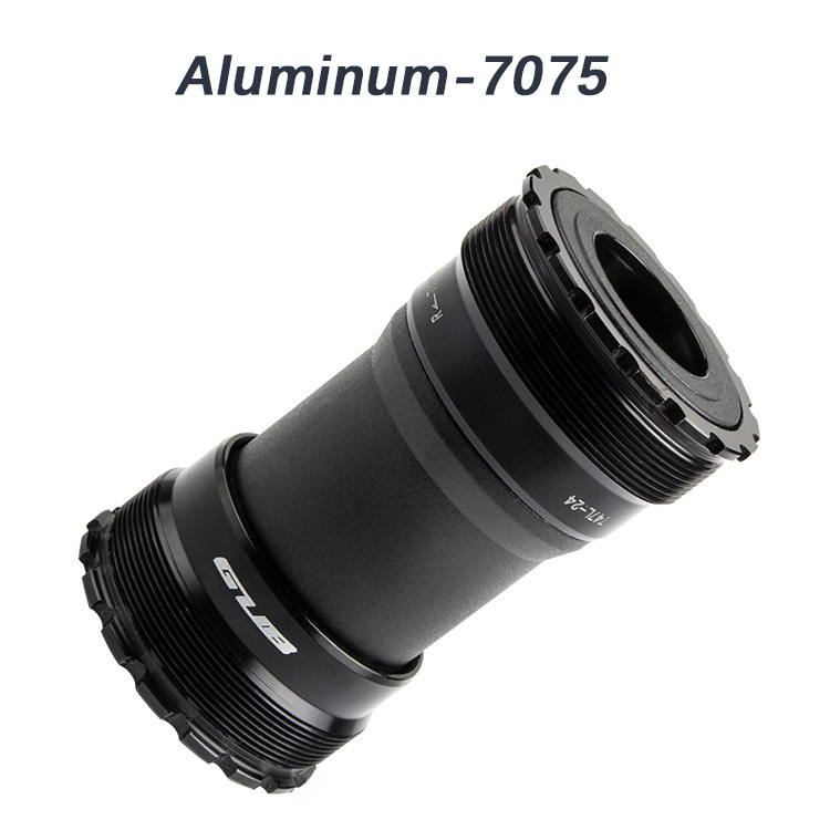 GUB Bike Bottom Bracket T47L Ceramic Bearing for MTB Road Bike Thread 24mm Width 86.5mm Bicycle BB