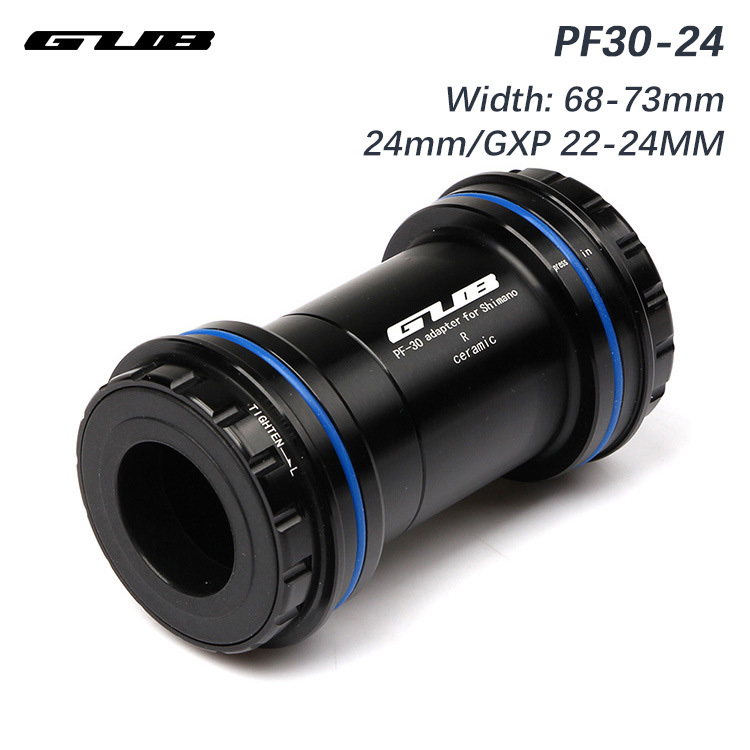 GUB BB30/24 Press-fit Ceramic bearing Bottom Bracket for Shimano 24mm for Sram 22-24mm Bike parts BB Ceramic aluminum MTB Road bottom bracket