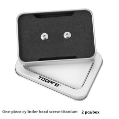 Integrated Cylinder Cover Screws (Titanium - 2pcs/box)
