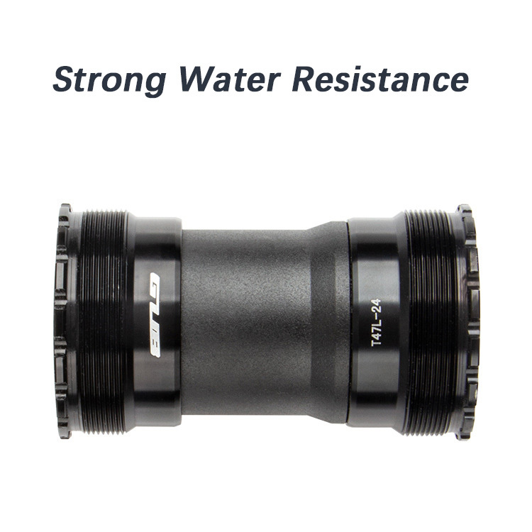 GUB Bike Bottom Bracket T47L Ceramic Bearing for MTB Road Bike Thread 24mm Width 86.5mm Bicycle BB