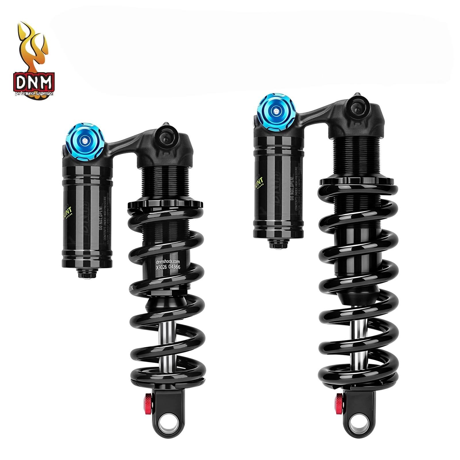 DNM TRU-3 Trunnion Coil Rear Shock Absorber, 185/205mm 450/550LBS with 24mm Bushing