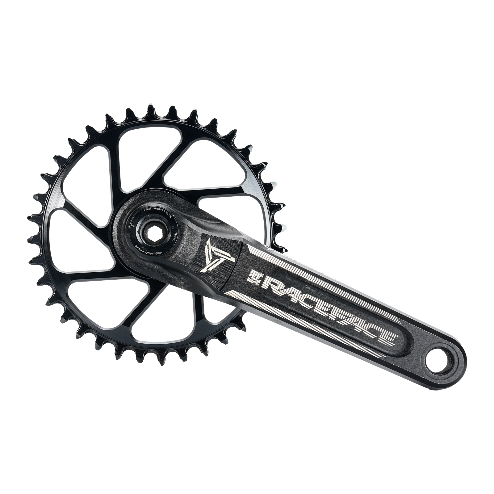 Stone Round Chainring for RaceFace Next SL SIXC Atlas Turbine AEffect Cinch 26T - 40T 3.5MM Offset Direct Mount Chainwheel Boost Compatible