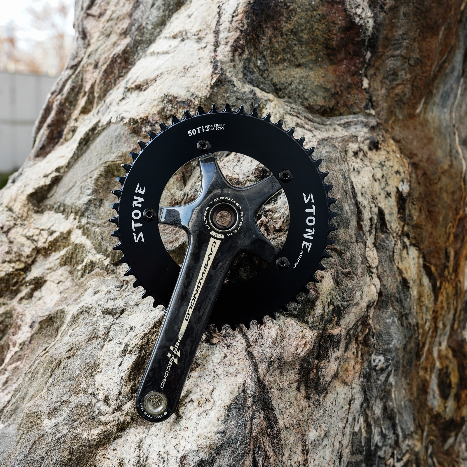 Stone 135BCD Chainring Round Narrow Wide 42 44 46 48 52 54 56T 58 60T tooth Road MTB Bike ChainWheel for campagnolo
