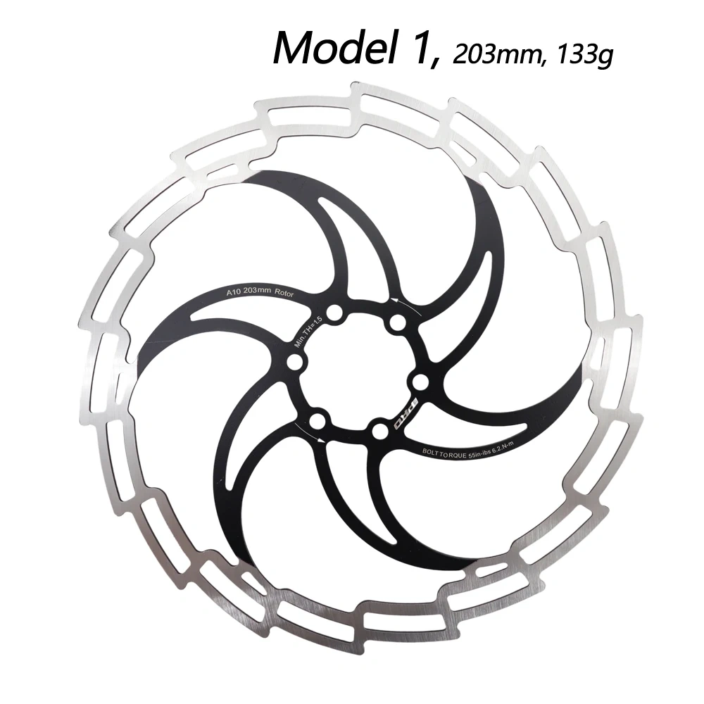 IIIPRO Bike disc brake oil slick stainless steel MTB road bike 160 180 203 rainbow lightweight 6 bolts G3 centerline rotor ipro