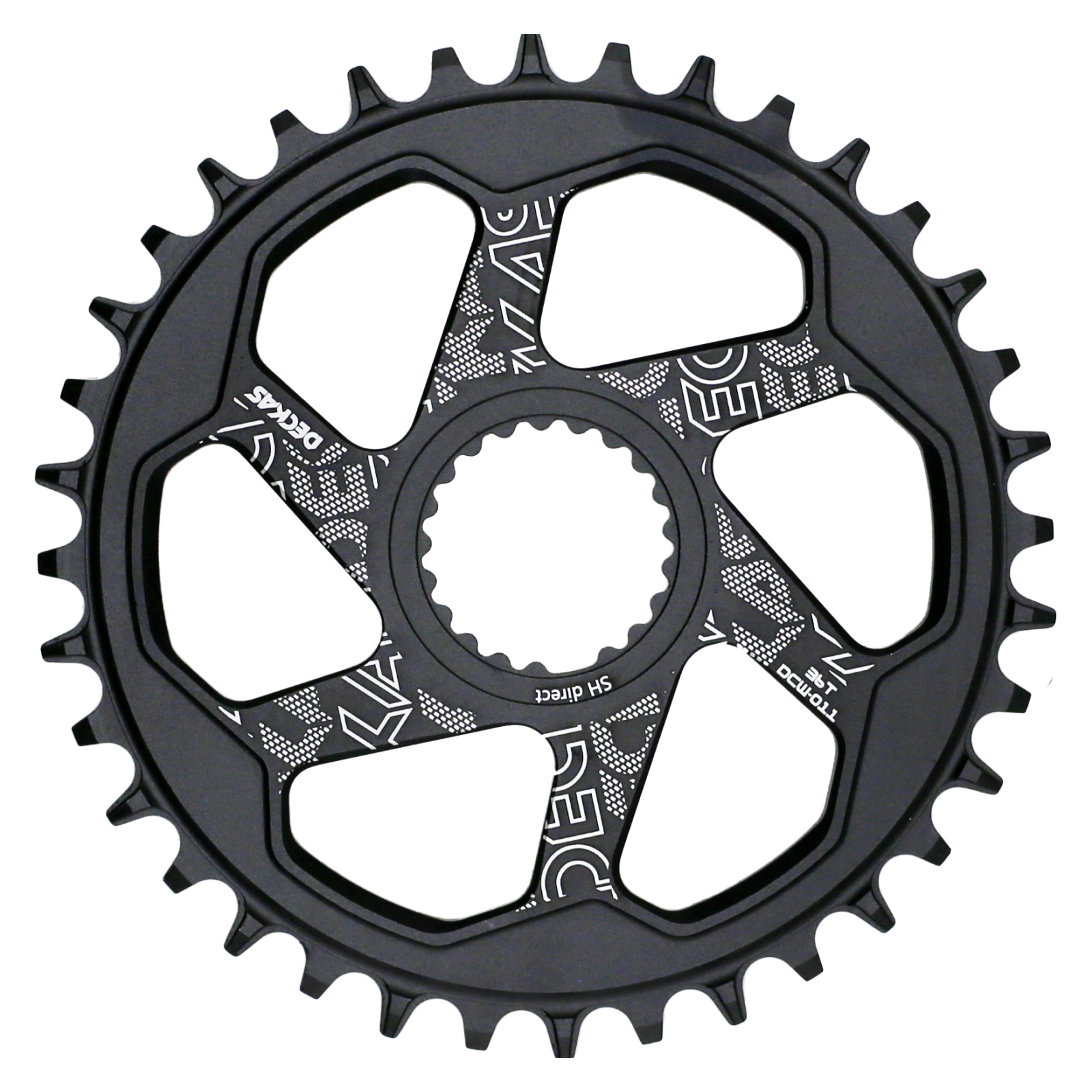 Deckas Direct Mount Chainring Round oval for 12 speed Shimano m9100 m8100 m7100 m6100 xtr 28 30 32 34 36 38T  Chainwheel  12s tool  M9200 M9220