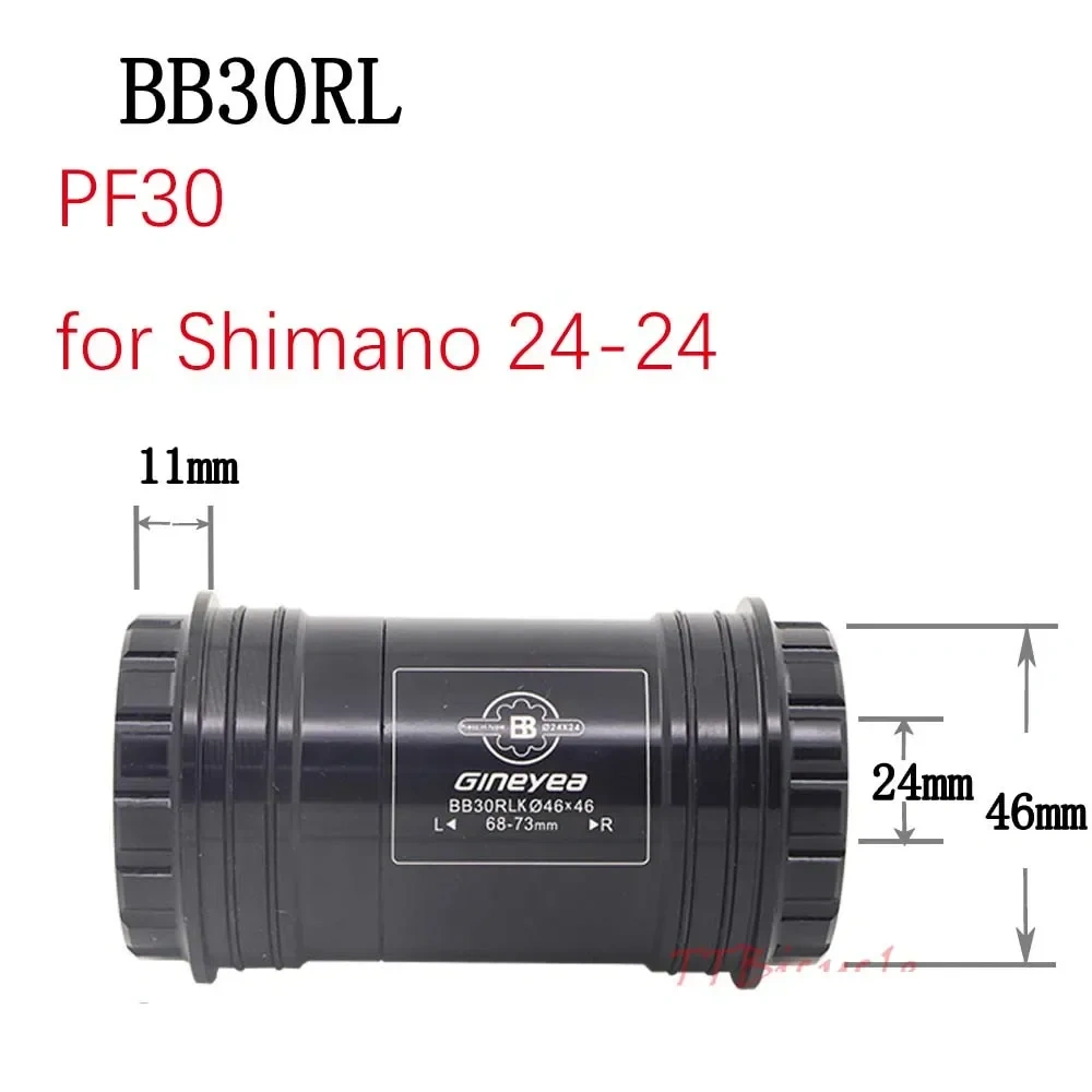 Gineyea Bike bottom bracket BB30 PF30 BB86 BB92 BB386 THREAD TOGETHER THREAD THRU road bike MTB for shimano for sram gxp