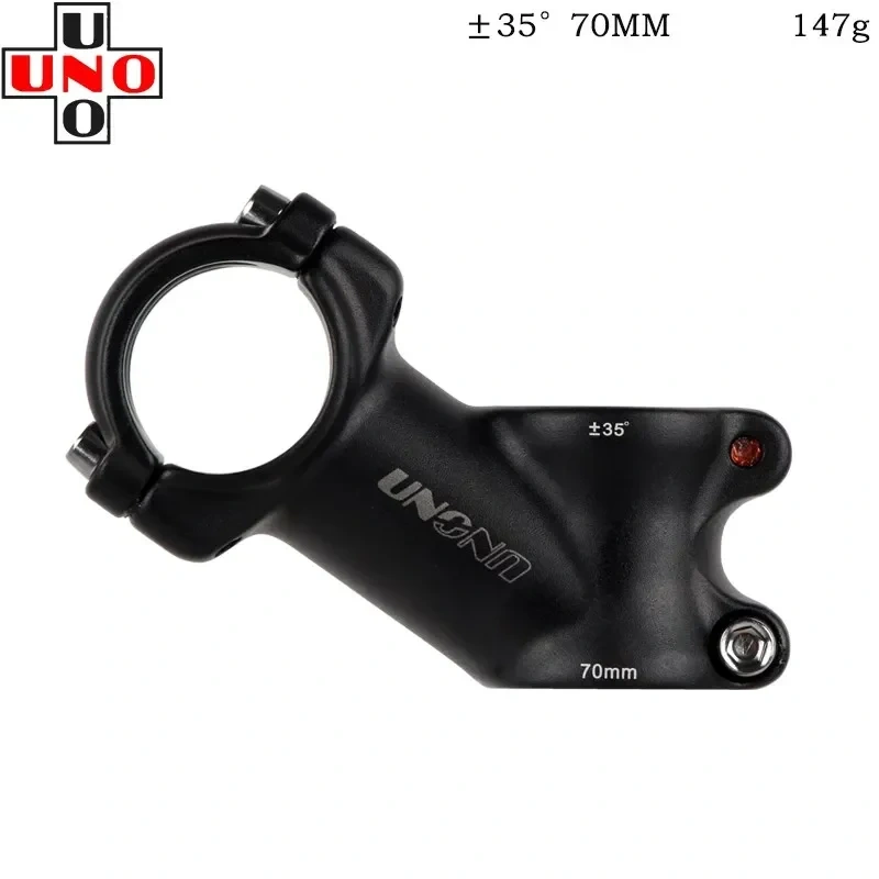 UNO Stem Bike Ultralight 7 17 35 Degree Road Stem Fork 28.6x31.8mm 60/70/80/90/100/110/120/130mm Mountain MTB Bicycle Kalloy