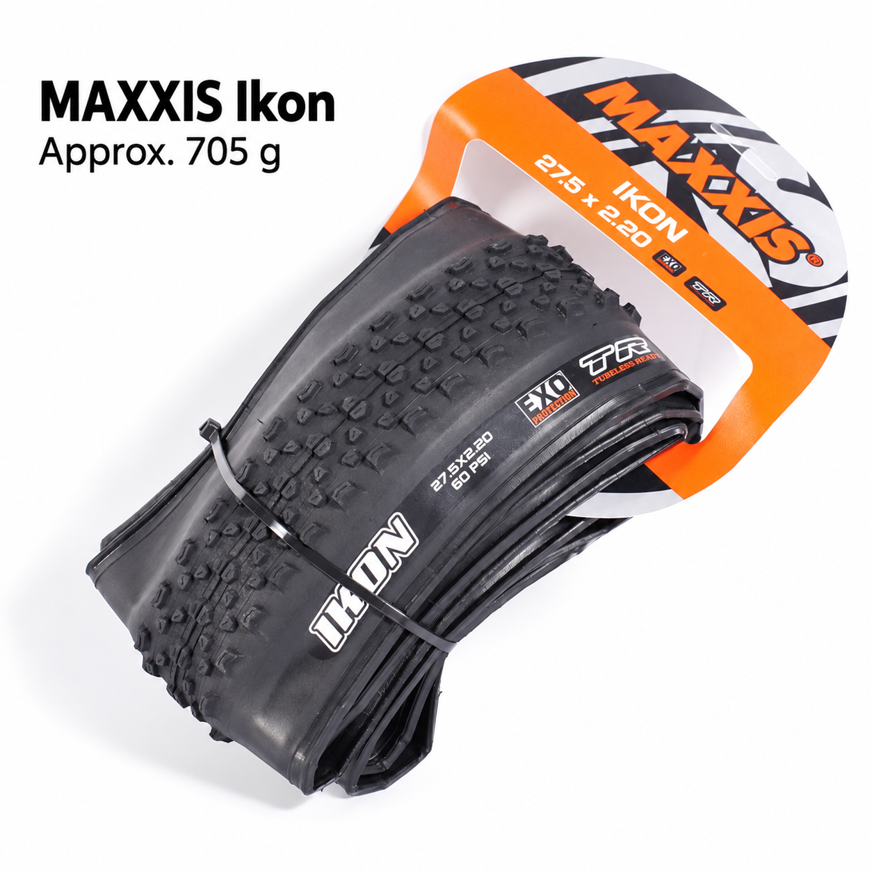 MAXXIS Ikon Folding XC Tire, Standard and EXO TR Options