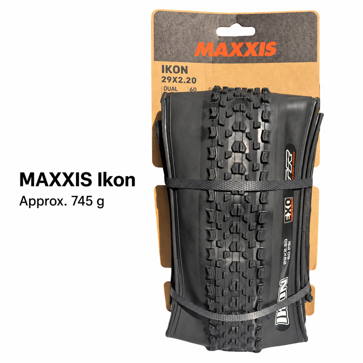 MAXXIS Ikon Folding XC Tire, Standard and EXO TR Options