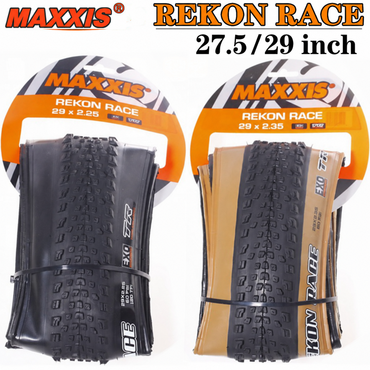 MAXXIS Rekon Race EXO TR Folding XC Tire