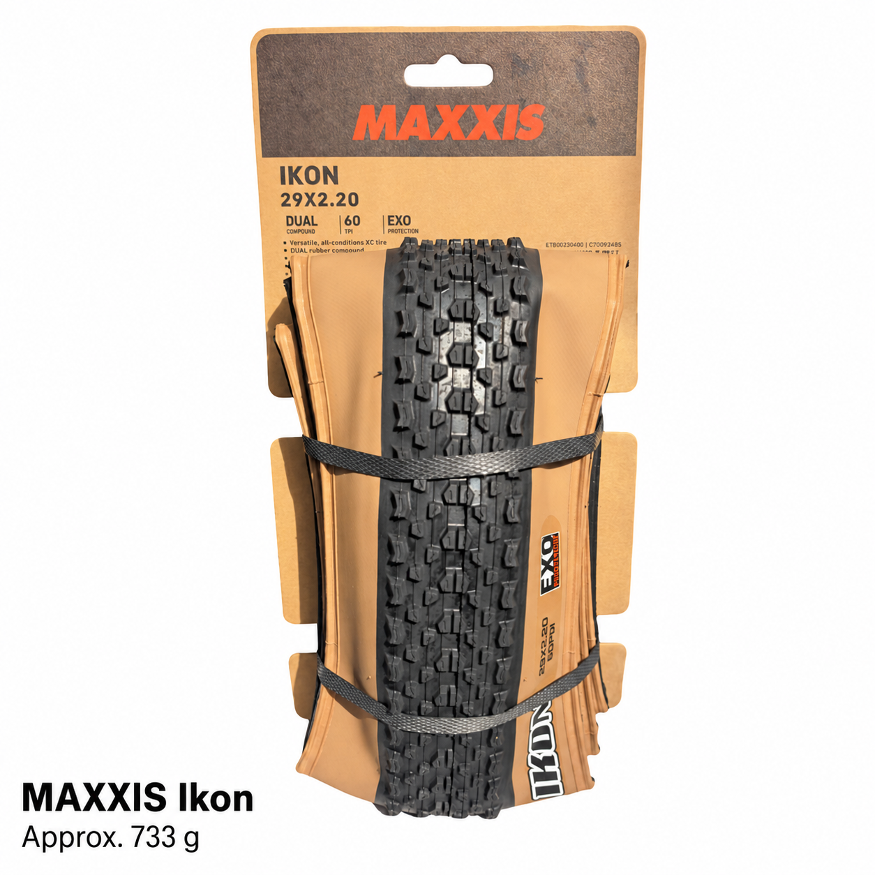 MAXXIS Ikon Folding XC Tire, Standard and EXO TR Options