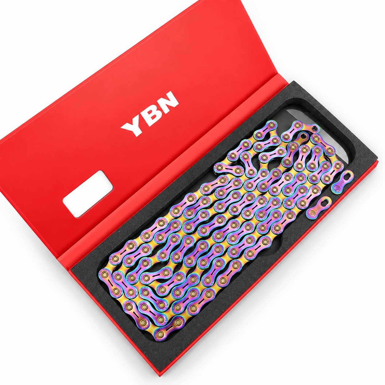 YBN Bike Chain 6/7/8/9/10/11/12 Speed SLA Bicycle Chain for Shimano  SRAM MTB Road Gravel Silver Black Gold Oil Slick Titanium coating