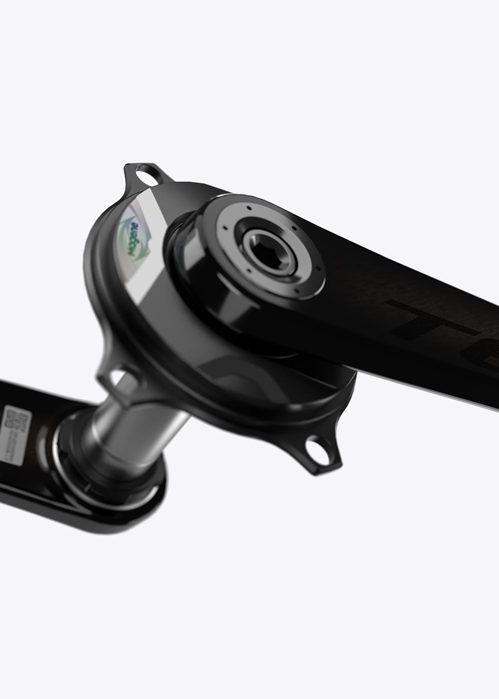 Magene TEO P515 Carbon Fiber Road Bike Crankset Power Meter 110BCD 4-Bolt 29mm DUB Spindle 160-175mm ANT+ Bluetooth